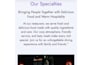 create a modern restaurant website